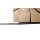 hartmann Garderobenprogramm Runa - Wandablage Kerneiche & anthrazitfarbenes Metall - ca. 28 x 32 cm