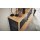 Interliving Esszimmer Serie 5604 - Sideboard Anthrazit & Eiche rustico- drei Türen, zwei Schubladen