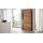 Interliving Esszimmer Serie 5604 - Vitrine Eiche rustico - drei Türen, zwei Schubladen