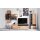 Interliving Esszimmer Serie 5604 - Wohnwand Eiche rustico & Anthrazit - fünfteilig, Breite ca. 365 cm