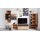 Interliving Esszimmer Serie 5604 - Wohnwand Eiche rustico & Anthrazit - fünfteilig, Breite ca. 365 cm