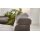SOFAkultur Programm SK 745 2.0 - Ecksofa silberfarbener Bezug Velvet - Stellfläche ca. 276 x 219 cm