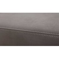 SOFAkultur Programm SK 239 - Ecksofa fangofarbener Bezug Crown & Chromfüße – Stellfläche ca. 202 x 259 cm