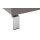 SOFAkultur Programm SK 239 - Ecksofa fangofarbener Bezug Crown & Chromfüße – Stellfläche ca. 202 x 259 cm