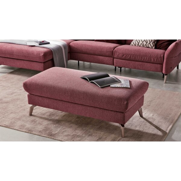 Interliving Sofa Serie 4400 - XXL-Hocker pastellvioletter Bezug GCP 8 - ca. 128 x 67 cm