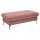 Interliving Sofa Serie 4400 - XXL-Hocker pastellvioletter Bezug GCP 8 - ca. 128 x 67 cm