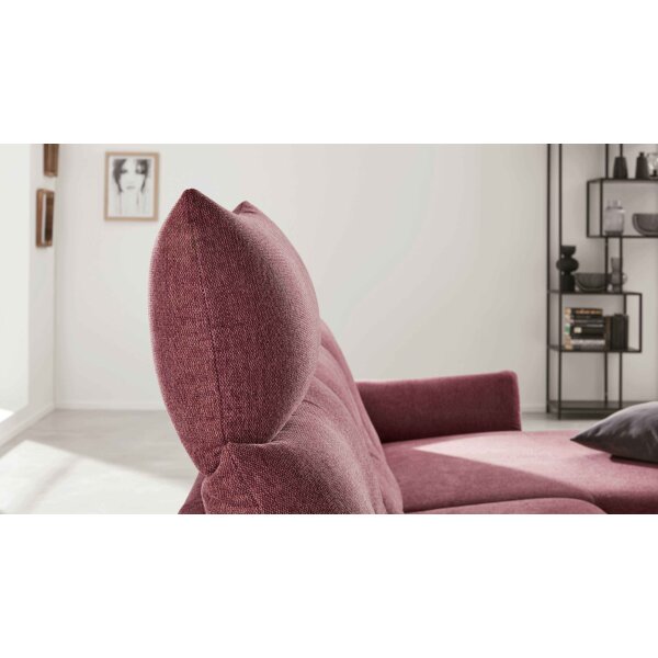 Interliving Sofa Serie 4400 - Kopfstütze pastellvioletter Bezug GCP 8 - Breite ca. 102 cm