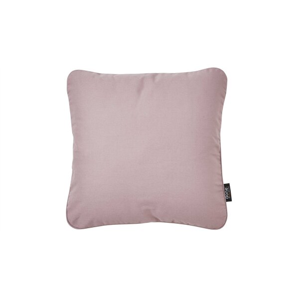 done.® Kissenhülle Cushion Uni altroséfarbener Panamabezug - ca. 45 x 45 cm