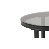 Couchtisch-Set Spiro Schwarz – zweiteilig
