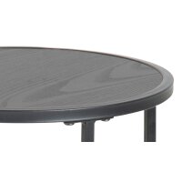 Beistelltisch Seaford im Industrielook schwarze Esche...