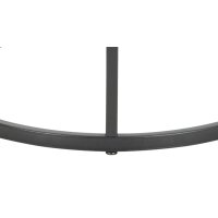 Beistelltisch Seaford im Industrielook schwarze Esche – Durchmesser ca. 40 cm