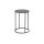 Beistelltisch Seaford im Industrielook schwarze Esche – Durchmesser ca. 40 cm