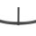 Beistelltisch Seaford im Industrielook schwarze Esche – Durchmesser ca. 40 cm