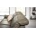 Interliving Sofa Serie 4054 – Ecksofa steingrauer LongLife-Leder Vivre & schwarze Metallfüße – Stellfläche ca. 347 x 176 cm