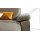 Interliving Sofa Serie 4054 – Ecksofa steingrauer LongLife-Leder Vivre & schwarze Metallfüße – Stellfläche ca. 347 x 176 cm