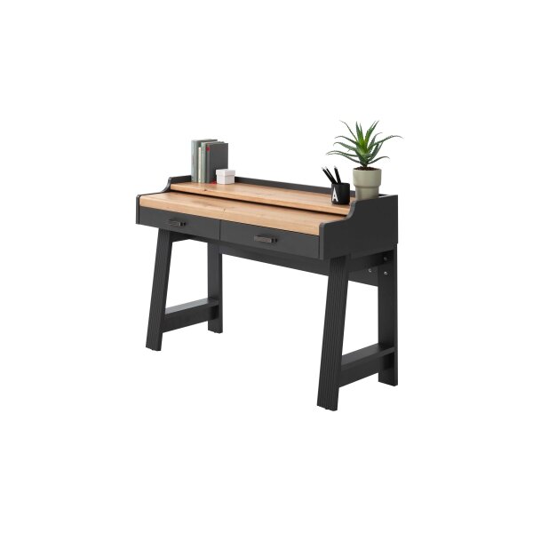 Sekretär Jasmin Graphit & Artisan Eiche