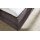 Interliving Bettsystem Serie 1414 - Boxspringbett dunkelgrauer Stoffbezug ENF 09 - Liegefläche ca. 180 x 200 cm