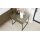 Interliving Bettsystem Serie 1414 - Nachtkonsole olivgrüner Stoffbezug GCP 333 - ca. 49 x 45 cm