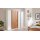 Interliving Schlafzimmer Serie 1025 – Kleiderschrank Weiß & Balkeneiche gehackt - fünf Türen, Breite ca. 249 cm