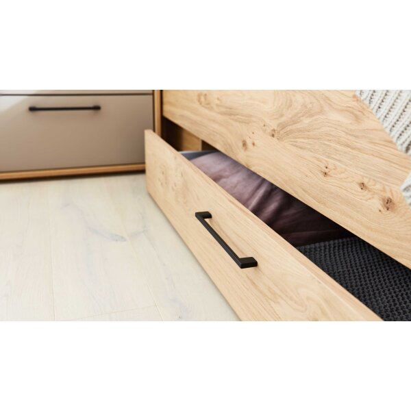 Interliving Schlafzimmer Serie 1023 – Bettschubladen-Set Balkeneiche - zweiteilig