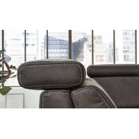 Interliving Sofa Serie 4252 – Kopfteilverstellung manuelle Funktion mit Höhenverstellung