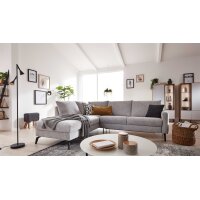 Interliving Sofa Serie 4400 - Ecksofa steingrauer Bezug...