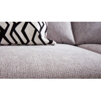 Interliving Sofa Serie 4400 - Ecksofa steingrauer Bezug GCP 39 - Stellfläche ca. 210 x 262 cm
