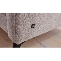 Interliving Sofa Serie 4400 - Ecksofa steingrauer Bezug GCP 39 - Stellfläche ca. 210 x 262 cm