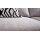 Interliving Sofa Serie 4400 - Ecksofa steingrauer Bezug GCP 39 - Stellfläche ca. 210 x 262 cm