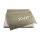 JOOP! Wohndecke Melange Doubleface Oliv & Natur – ca. 150 x 200 cm
