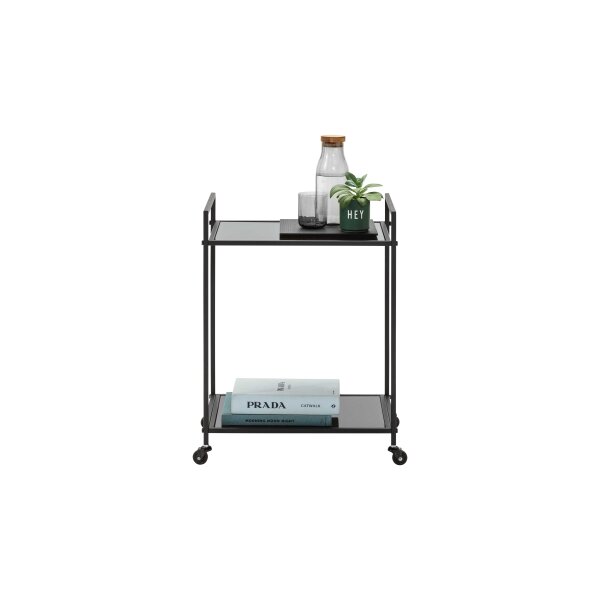Servierwagen Glas & Metall - ca. 50 x 36 cm