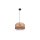 GLOBO Hängeleuchte Gina Bambus & Metall – Durchmesser ca. 35 cm