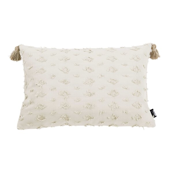 done.® Kissenhülle Cushion Luise tofufarbene Baumwolle - ca. 40 x 60 cm