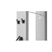 Garderobenserie Bonnie - Wandgarderobe kreidegrauer...