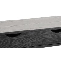 Schreibtisch Neptun Schwarz - ca. 110 x 50 cm