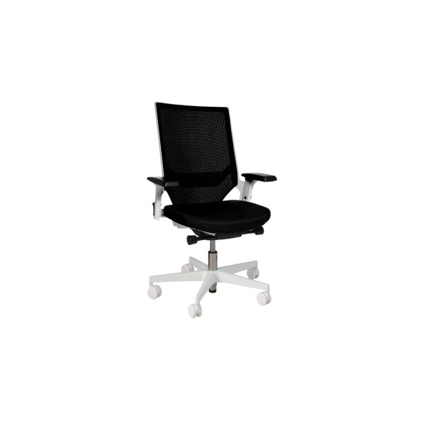 Topstar Drehstuhl Autosyncron-1 Weiß & Schwarz
