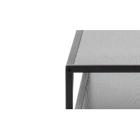 Konsoltisch Seaford im Industrielook - Beistelltisch Schwarz – Länge ca. 120 cm