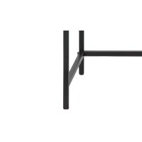 Konsoltisch Seaford im Industrielook - Beistelltisch Schwarz – Länge ca. 120 cm