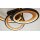 Interliving Leuchten Serie 9337 - Deckenleuchte Mattschwarz & Gold – ca. 69 x 60 cm