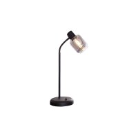 Interliving Leuchten Serie 9341 - Tischleuchte Rauchglas...
