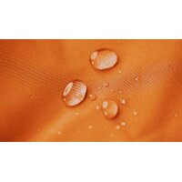 SITTING POINT Sitzsack-Hocker dotcom scuba® als Kleinmöbel orange Kunstfaser – Durchmesser ca. 50 cm