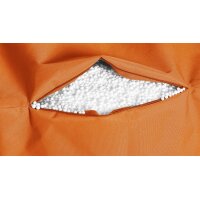 SITTING POINT Sitzsack bigfoot scuba® - Sitzmöbel orange Kunstfaser - ca. 130 x 170 cm