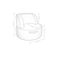 SITTING POINT Sitzsack-Sessel bebop scuba® als...