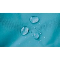 SITTING POINT Sitzsack-Sessel bebop scuba® als Sitzmöbel petrol- & anthrazitfarbene Kunstfaser - ca. 85 x 65 cm