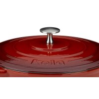 kela Bräter Calido rotes Gusseisen - ca. 3,8 Liter