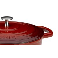 kela Bräter Calido rotes Gusseisen - ca. 3,8 Liter