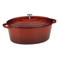 kela Bräter Calido rotes Gusseisen - ca. 9,3 Liter
