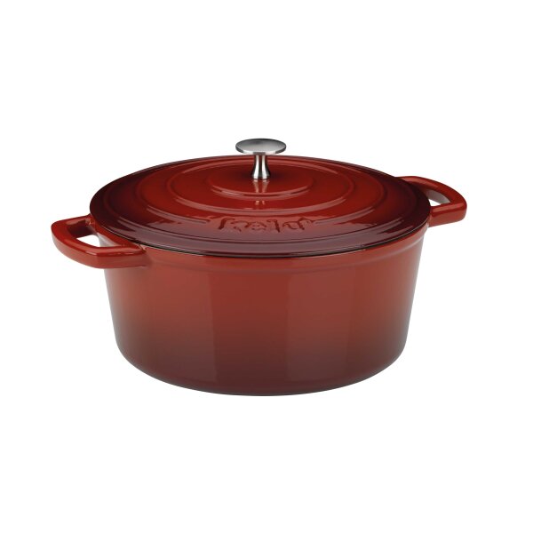 kela Bräter Calido rotes Gusseisen - ca. 4,6 Liter