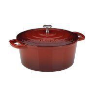 kela Bräter Calido rotes Gusseisen - ca. 4,6 Liter