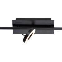 Paul Neuhaus Deckenstrahler Sileda anthrazitfarbenes Metall - Länge ca. 67 cm